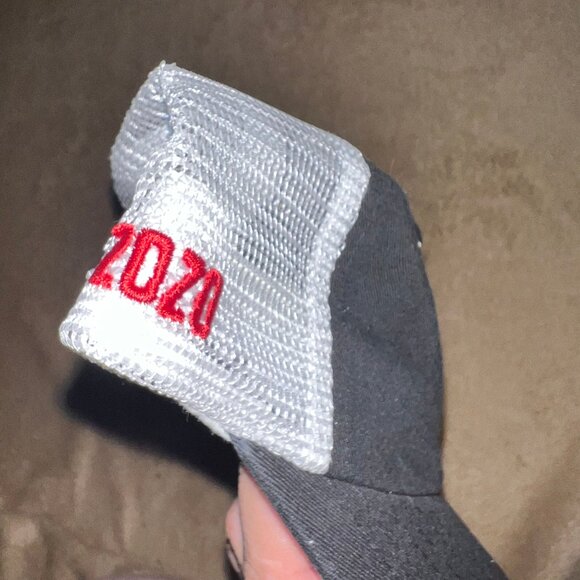 K Products Tractor Supply‎ TSC 1900 Adult Adjustable StrapBack White Mesh Hat - Picture 3 of 5